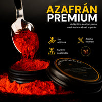 Azafrán en polvo Premium Safranwunder – auténtico azafrán persa, sin aditivos, aroma intenso