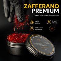 Zafferano in pistilli Premium Safranwunder – pregiato zafferano persiano, senza additivi, aroma intenso
