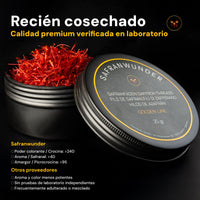 Azafrán en hebra Premium Safranwunder – recién cosechado, calidad premium verificada en laboratorio