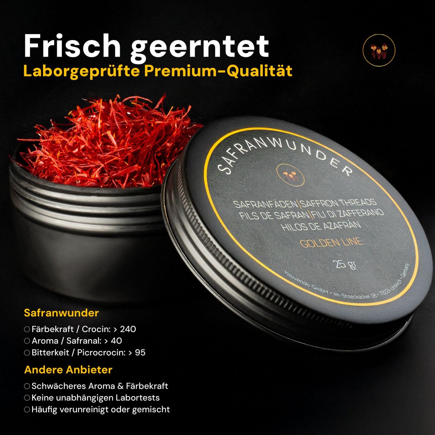 Safran en filaments Premium