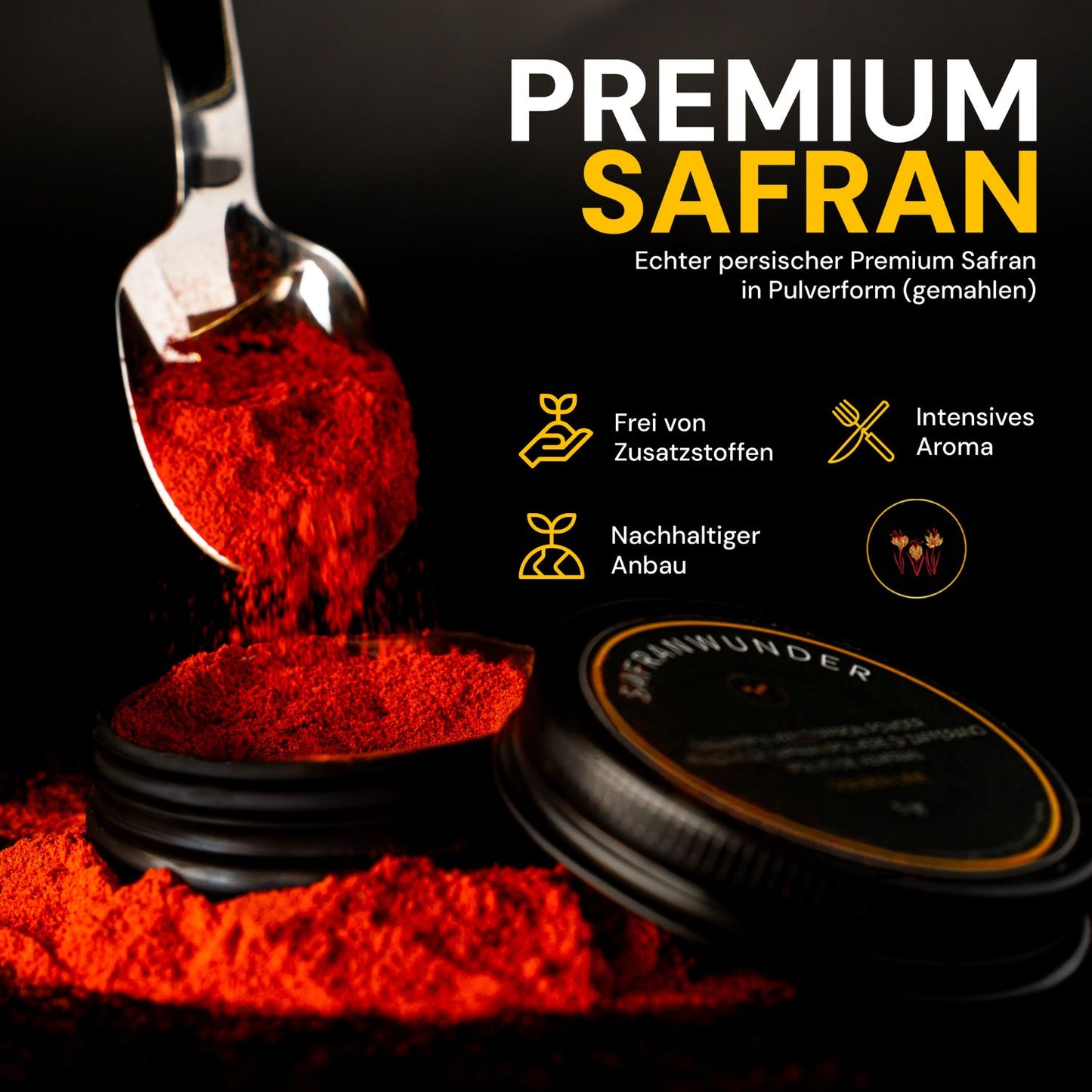 Safran en poudre Premium